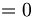 uguale a zero
