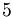 cinque